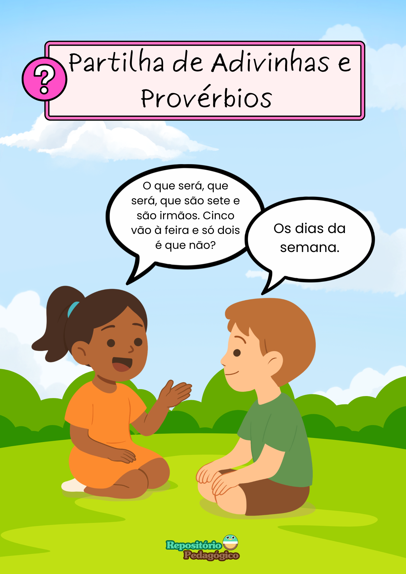 foto 5 Partilha de adivinhas e provérbios 1º - 4º ano “Partilha de Adivinhas e Provérbios” - Image 1