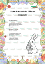 1º - 4º ano “Ficha de atividades - Páscoa” - Image 2