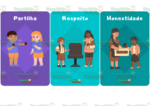 1º - 4º ano Os Valores Humanos - Jogo de Cartas - Image 2